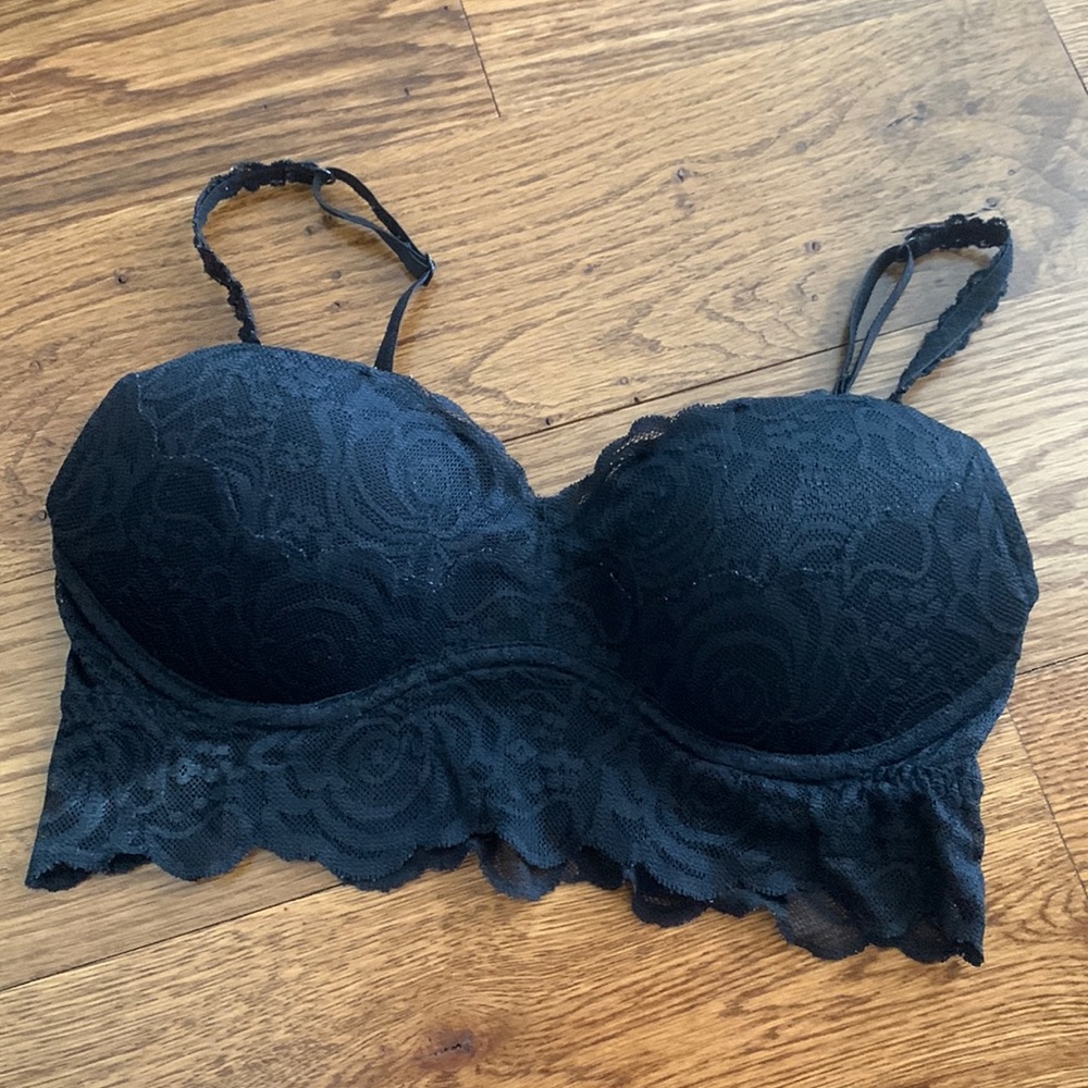 VS Pink Push Up Lacy Bralette